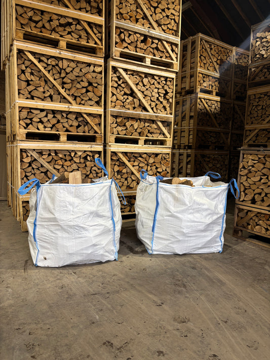 MID JANUARY DEAL!!! 2 x Kiln Dried Ash Firewood Bulk Bags