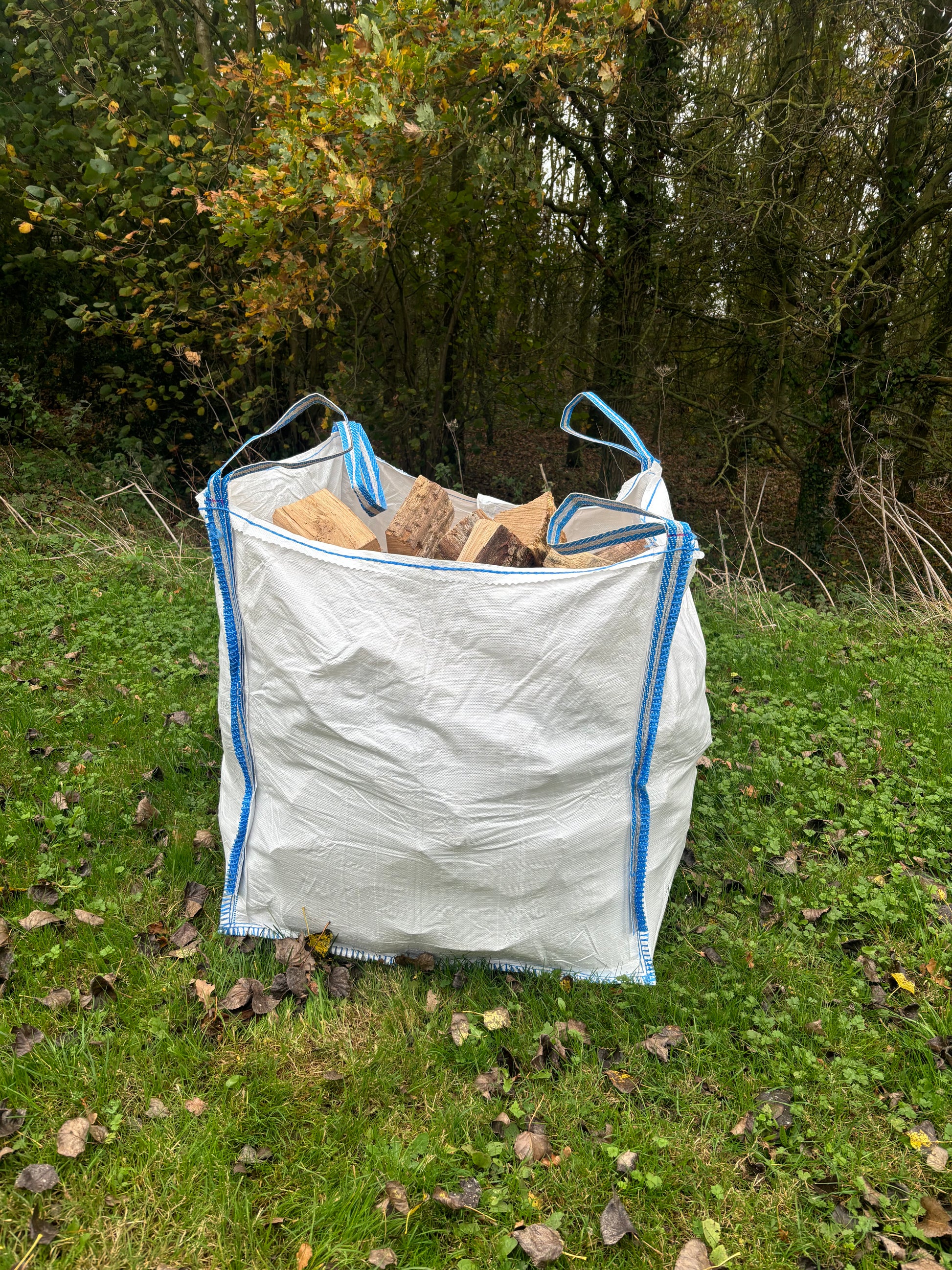 Quality Kiln Dried Ash Firewood | 1000L Bag | Low Moisture Content (Under 12%) - The Cosy Firewood Company